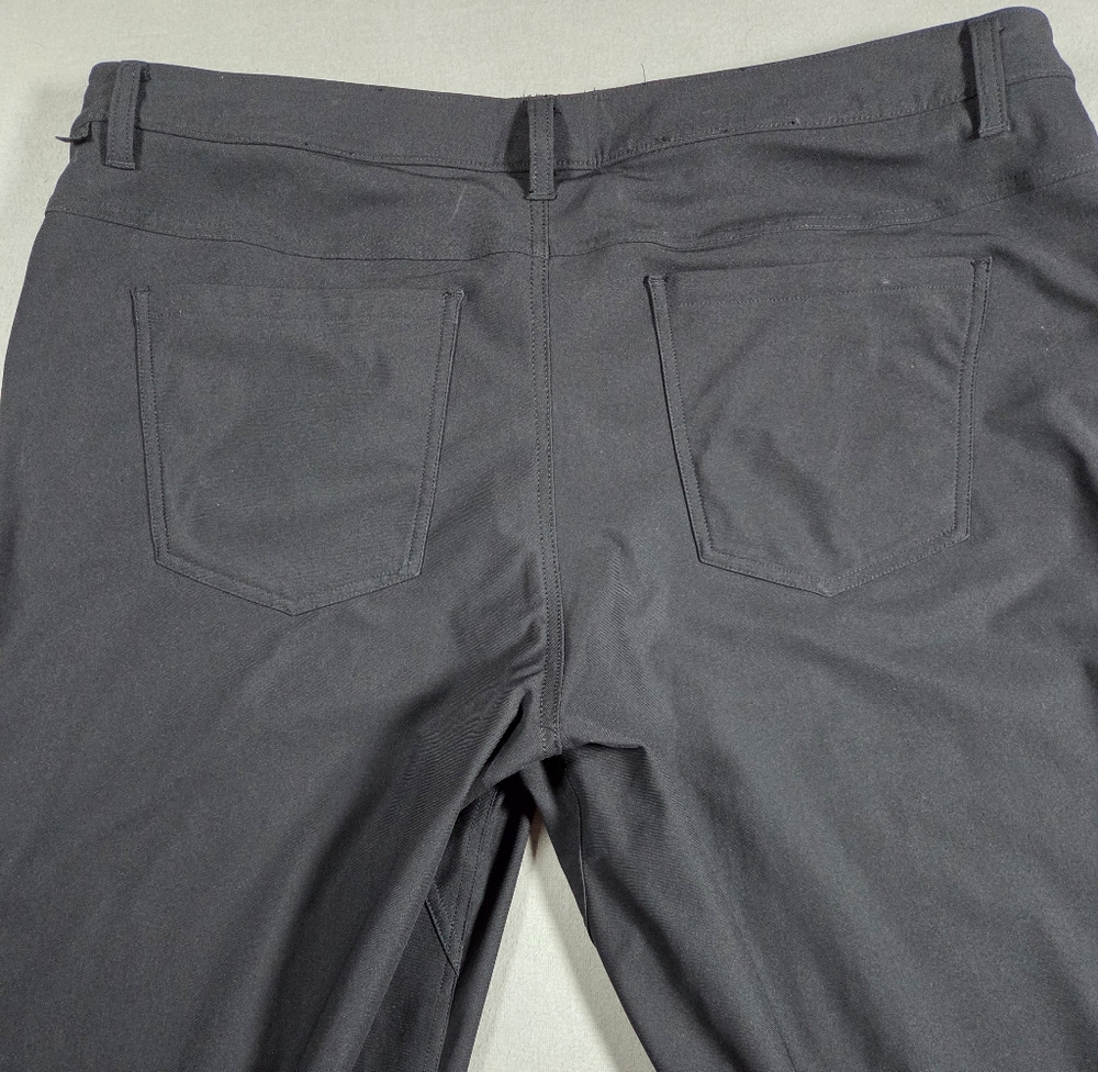 Lululemon Men's ABC Warpstreme Black Pants Size 40x36 - Picture 11 of 12